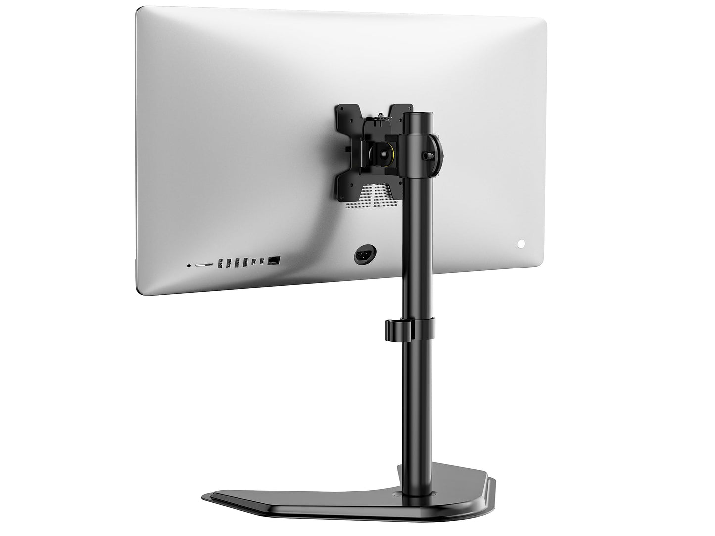 WALI Freestanding Single Monitor Stand for Screens up to 32 Inches, Black DEMO