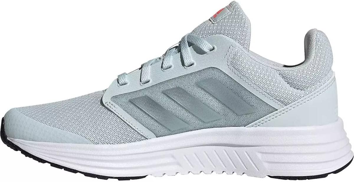adidas Galaxy 5 Blue Light/White Road Running Sneaker Shoes Womens US 8.5 NEW