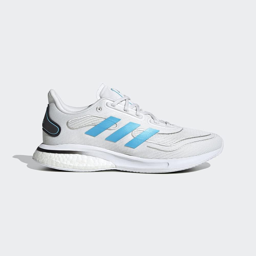 adidas Supernova 6 Crystal White/Signal Cyan/ Road Running Shoes Womens US 7 NEW