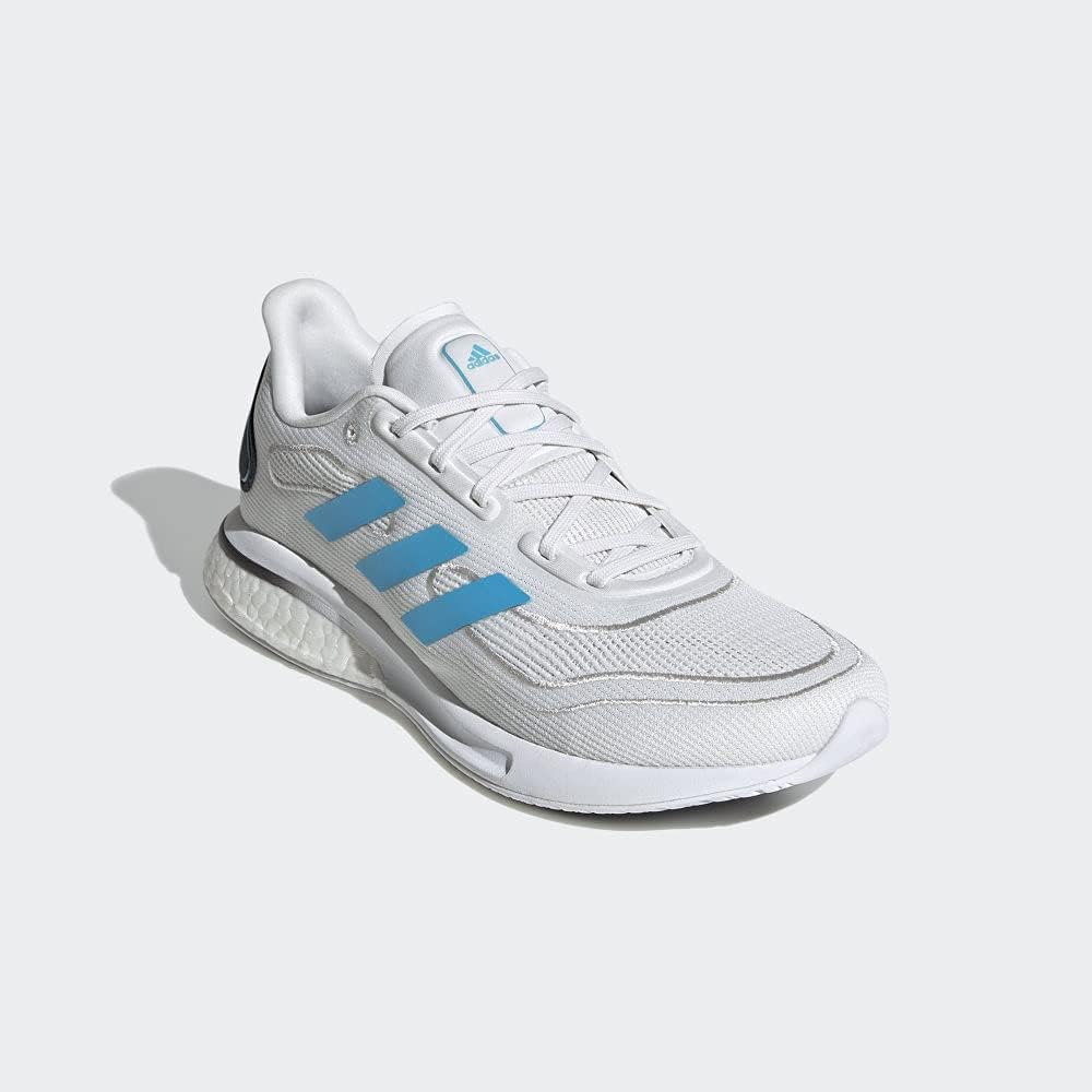 adidas Supernova 6 Crystal White/Signal Cyan/ Road Running Shoes Womens US 7 NEW