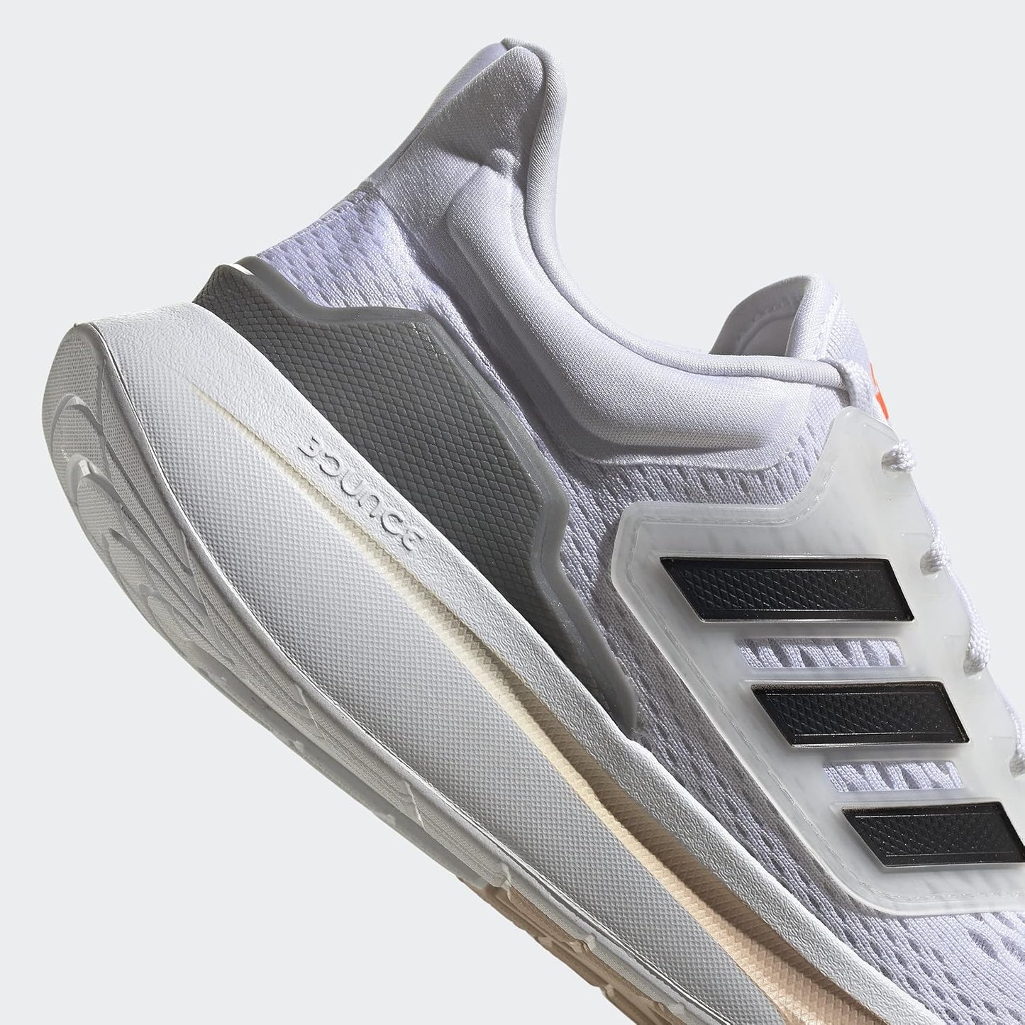 adidas EQ21 Run Iron & White Road Running Sneaker Shoes Womens US 8.5 NEW