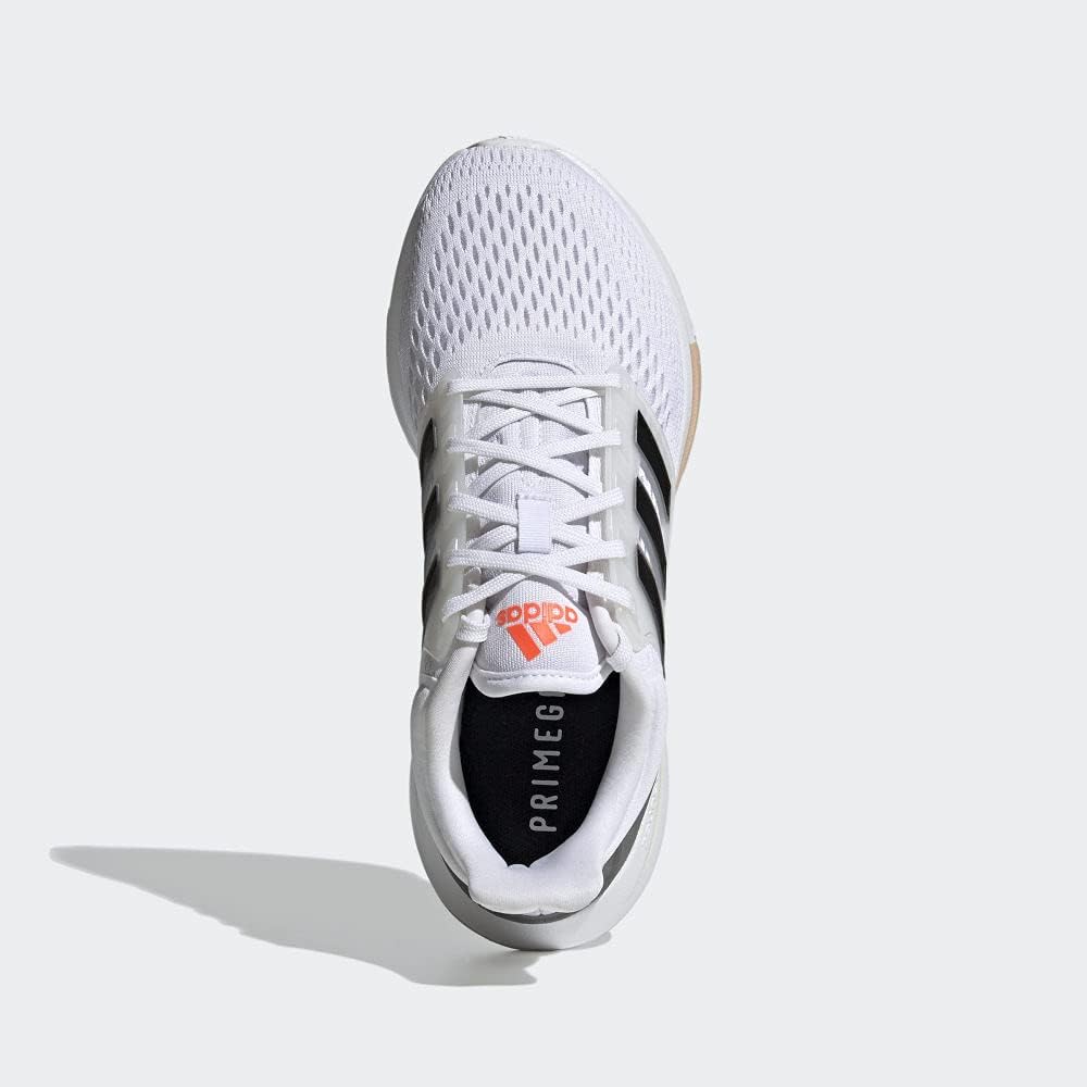 adidas EQ21 Run Iron & White Road Running Sneaker Shoes Womens US 8.5 NEW
