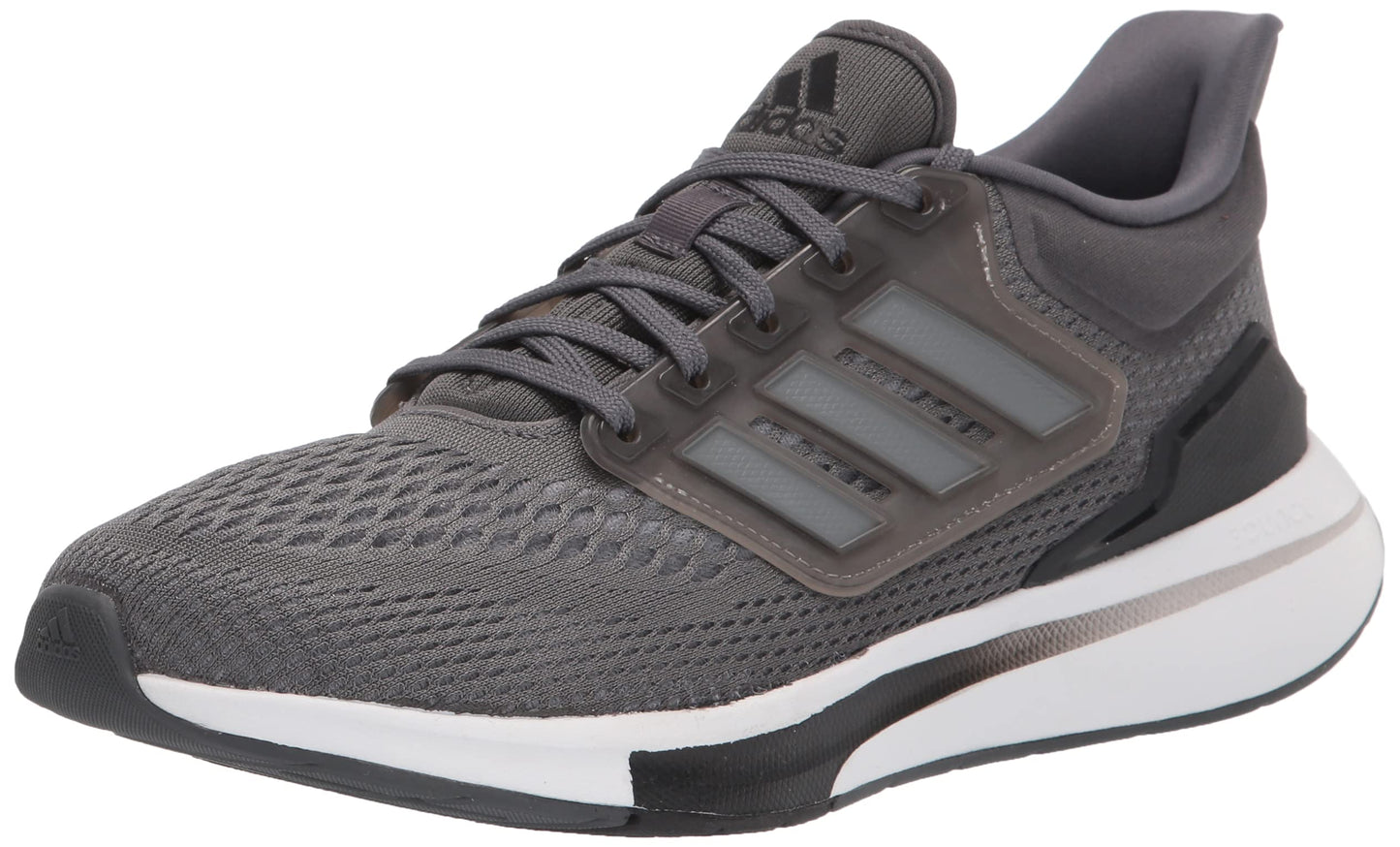 adidas EQ21 Run Iron Metallic Road Running Sneaker Shoes Womens US 8.5 NEW