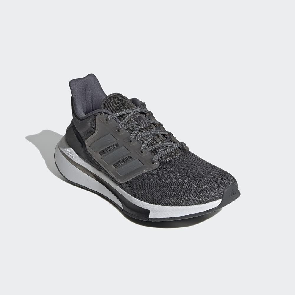 adidas EQ21 Run Iron Metallic Road Running Sneaker Shoes Womens US 8.5 NEW