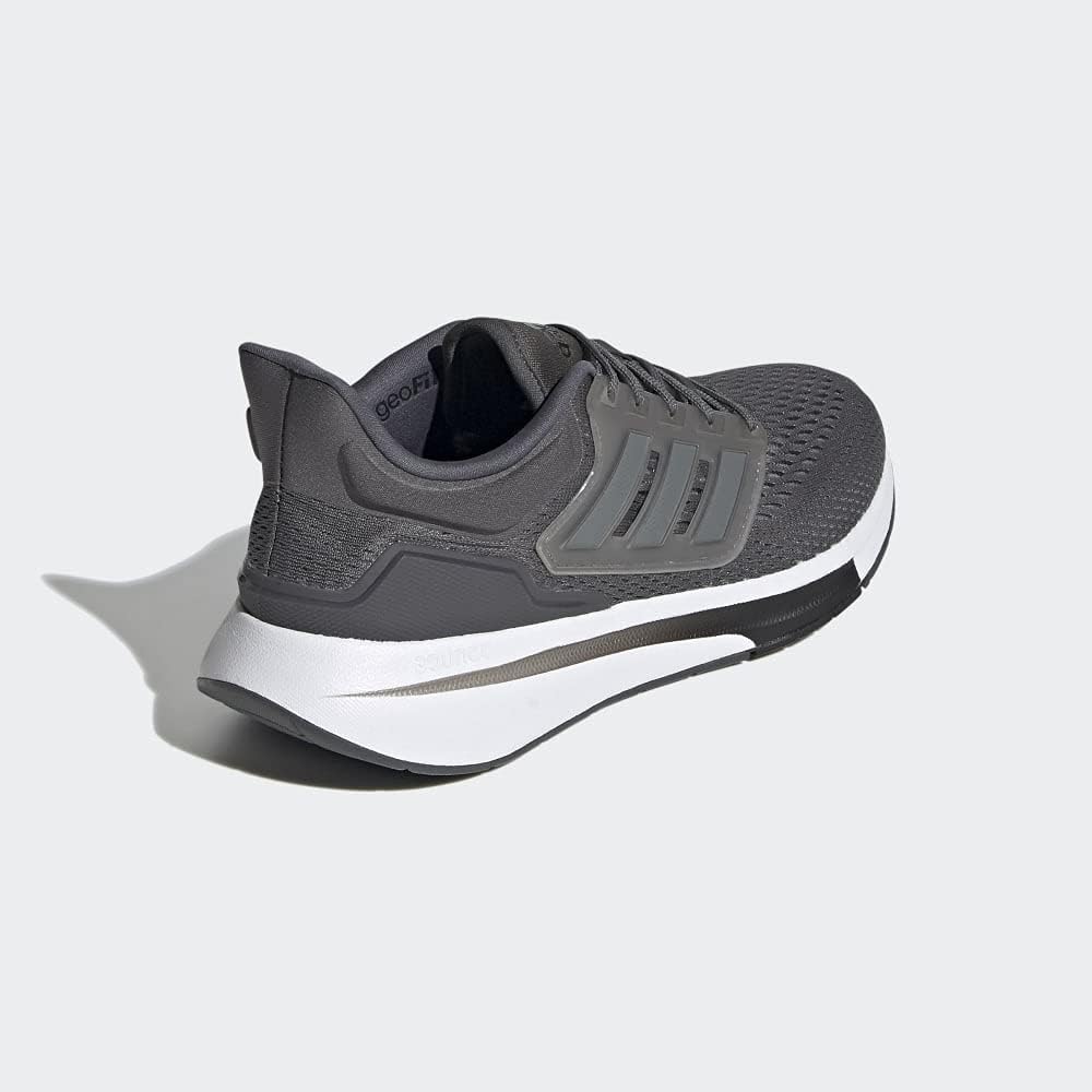 adidas EQ21 Run Iron Metallic Road Running Sneaker Shoes Womens US 8.5 NEW