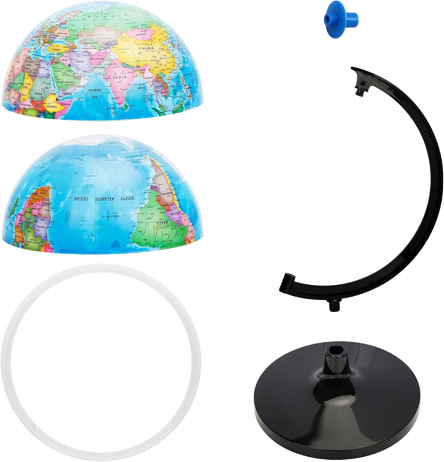 Exerz 30cm Science Political World Globe - Large Educational Geographic NEW