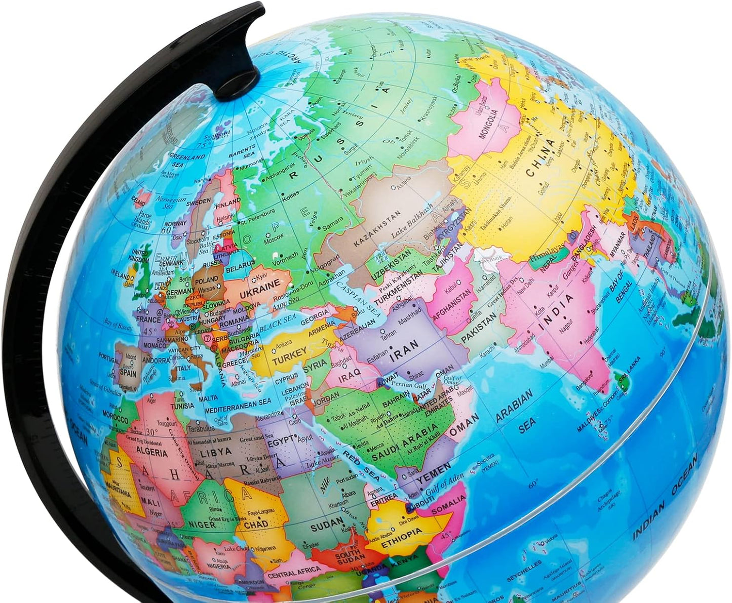 Exerz 30cm Science Political World Globe - Large Educational Geographic NEW