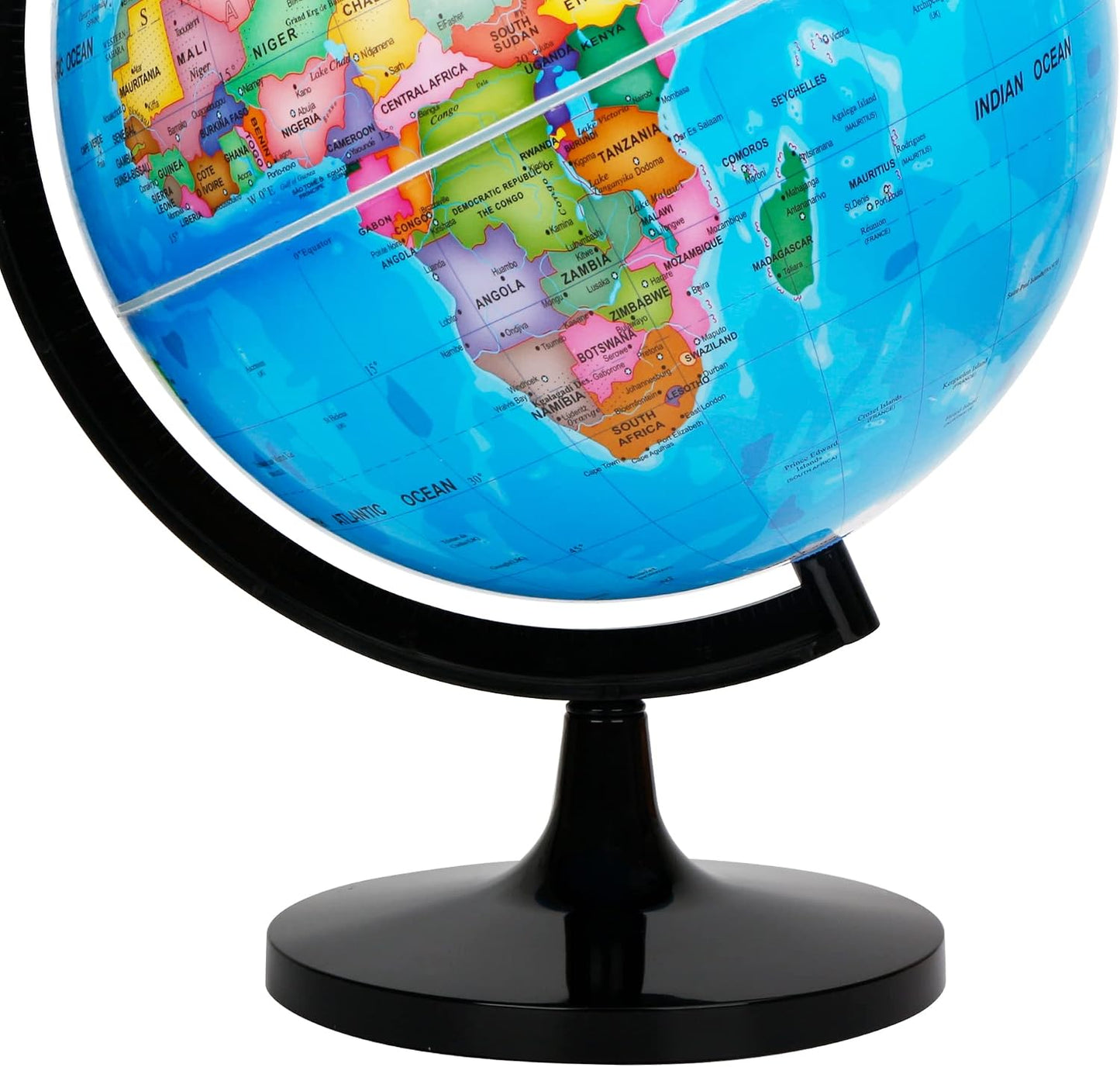 Exerz 30cm Science Political World Globe - Large Educational Geographic NEW