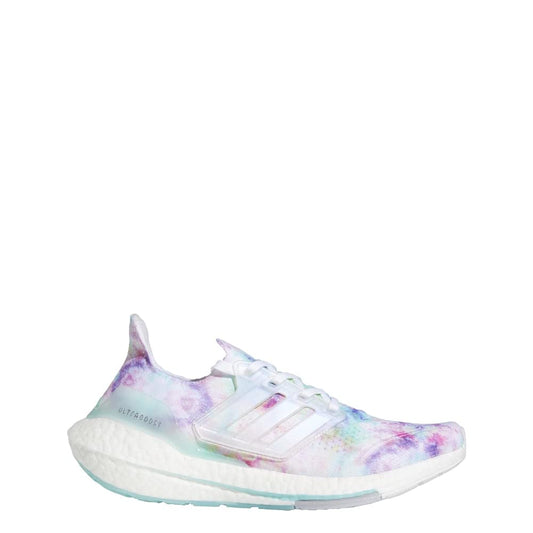 adidas Ultraboost 21 Women's Cloud Multi Color/Mint Road Running Shoes US6.5 NEW