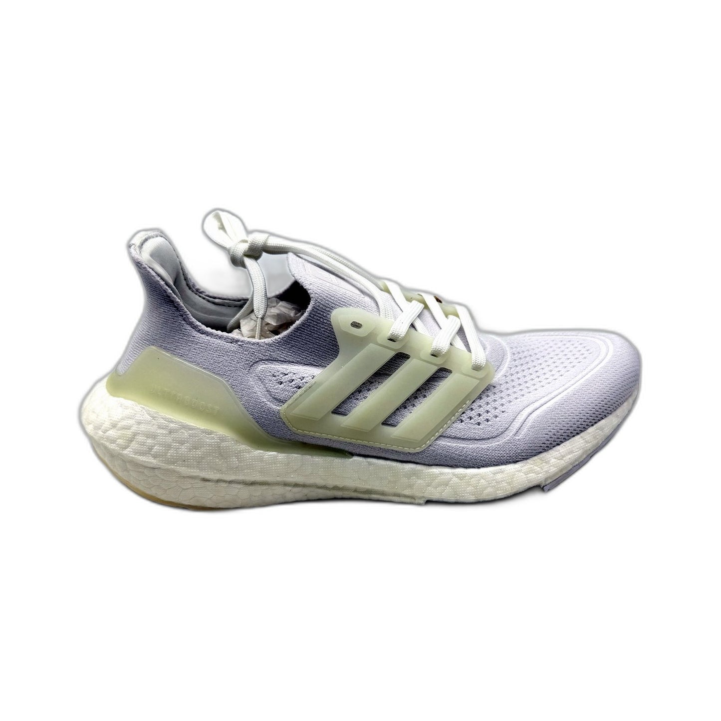 adidas UltraBoost 21 Road Running Shoes Lightweight White/Off White US 7.5 NEW