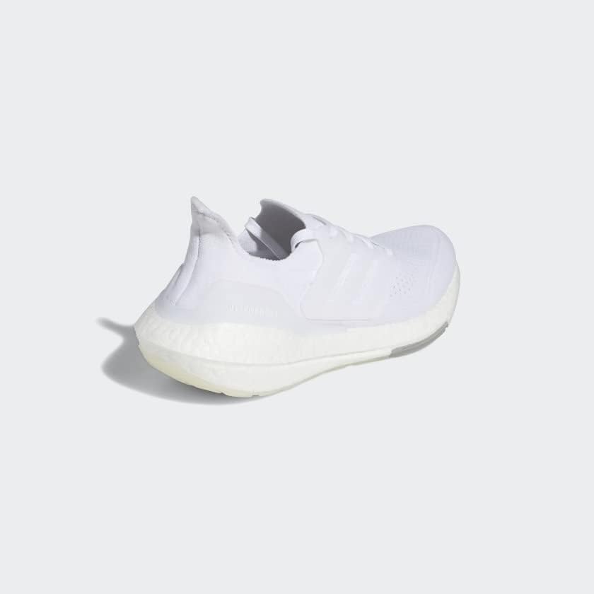adidas UltraBoost 21 Road Running Shoes Lightweight White/Off White US 7.5 NEW