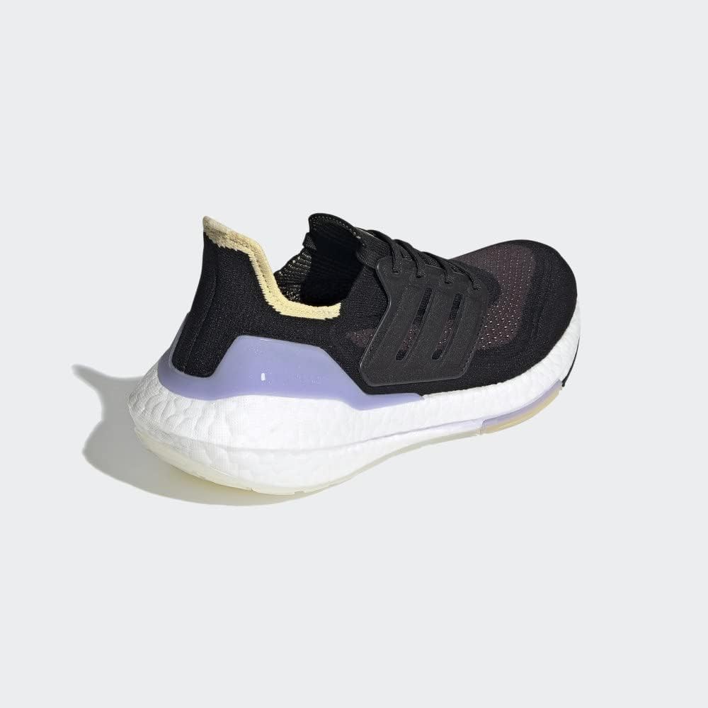 adidas Ultra Boost 21 Road Running Sneaker Purple & Black Shoes Women US 7.5 NEW