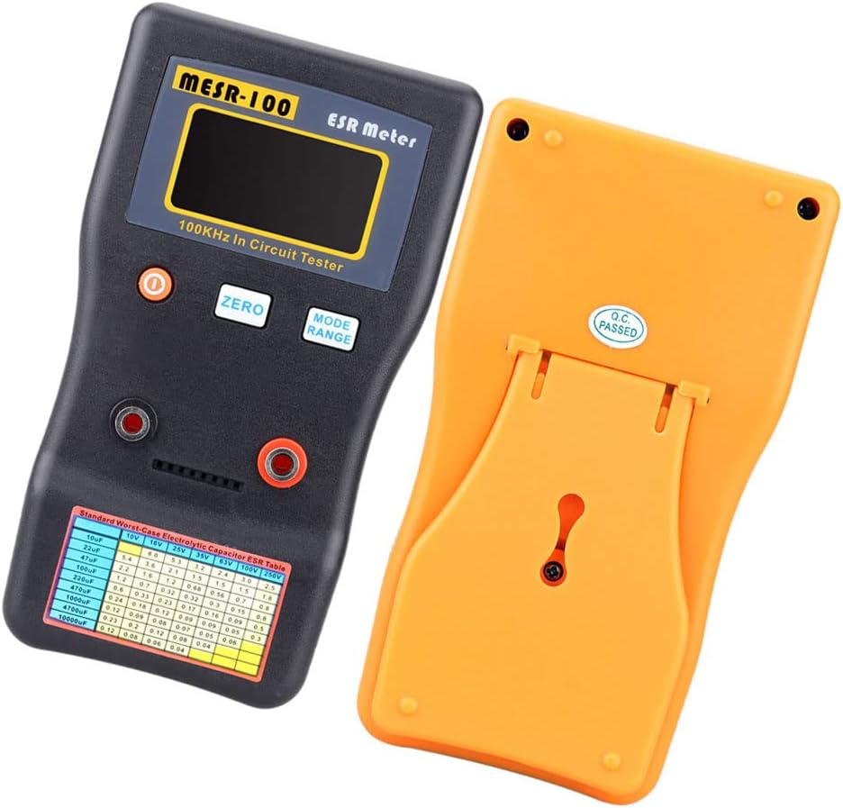 Domary Professional Capacitance Ohm Meter Measuring Internal Resistance NEW