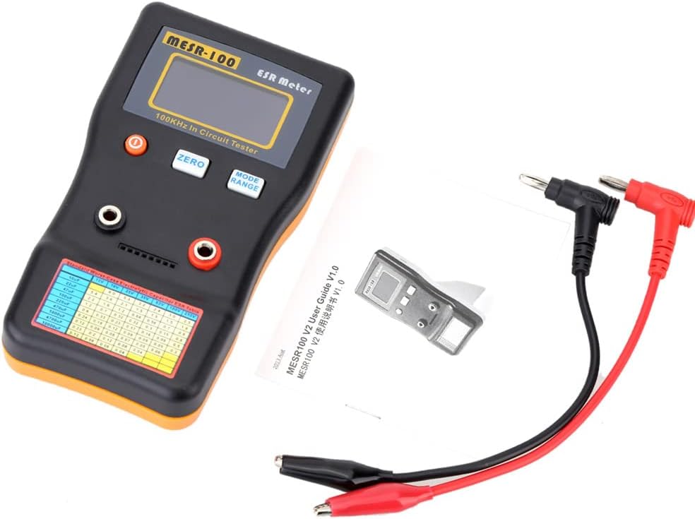 Domary Professional Capacitance Ohm Meter Measuring Internal Resistance NEW