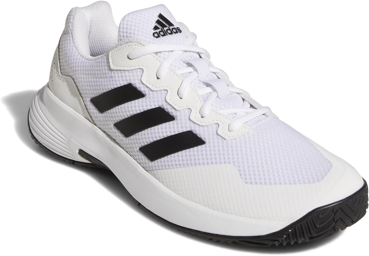adidas Gamecourt 2 M White Black Stripe Tennis Sneaker Shoes for Men US 10 NEW
