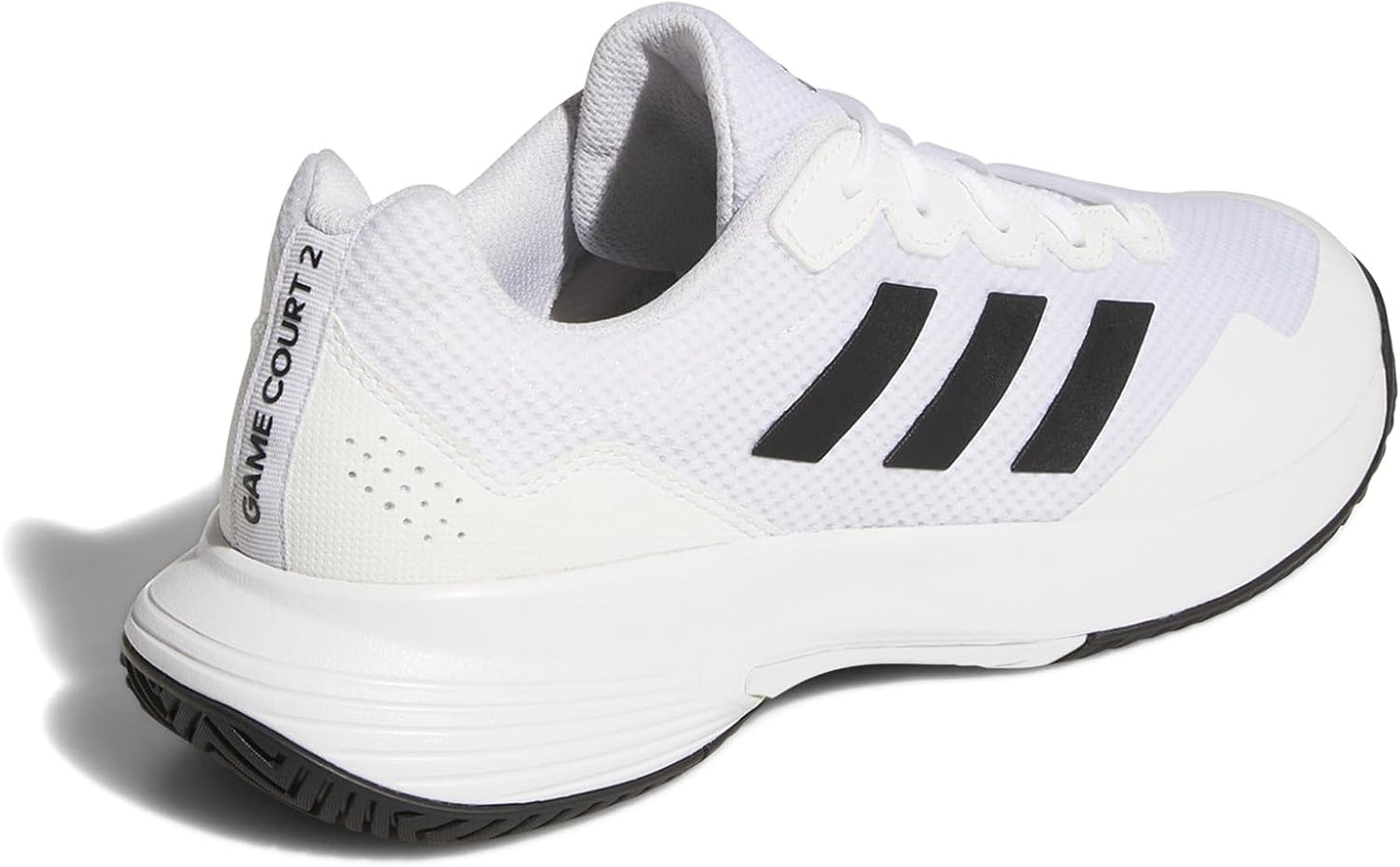 adidas Gamecourt 2 M White Black Stripe Tennis Sneaker Shoes for Men US 10 NEW