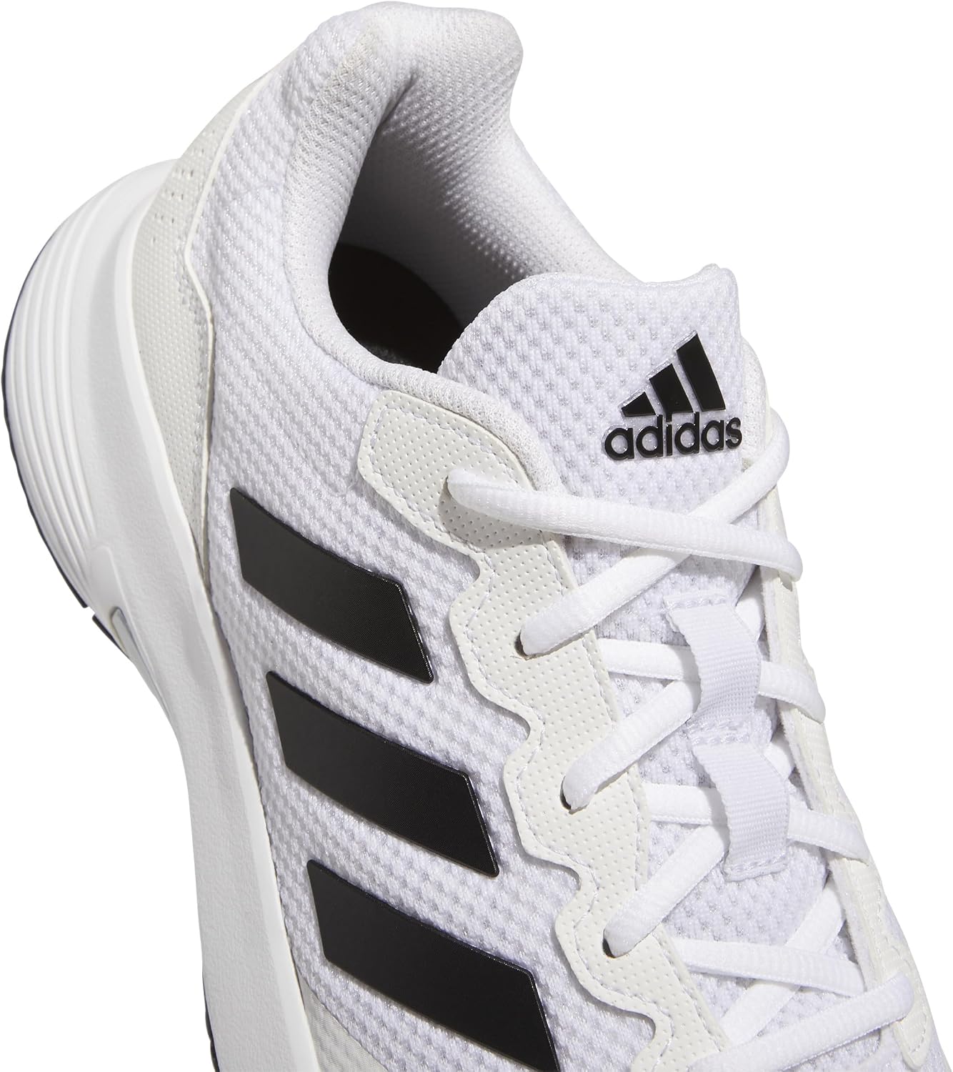 adidas Gamecourt 2 M White Black Stripe Tennis Sneaker Shoes for Men US 10 NEW
