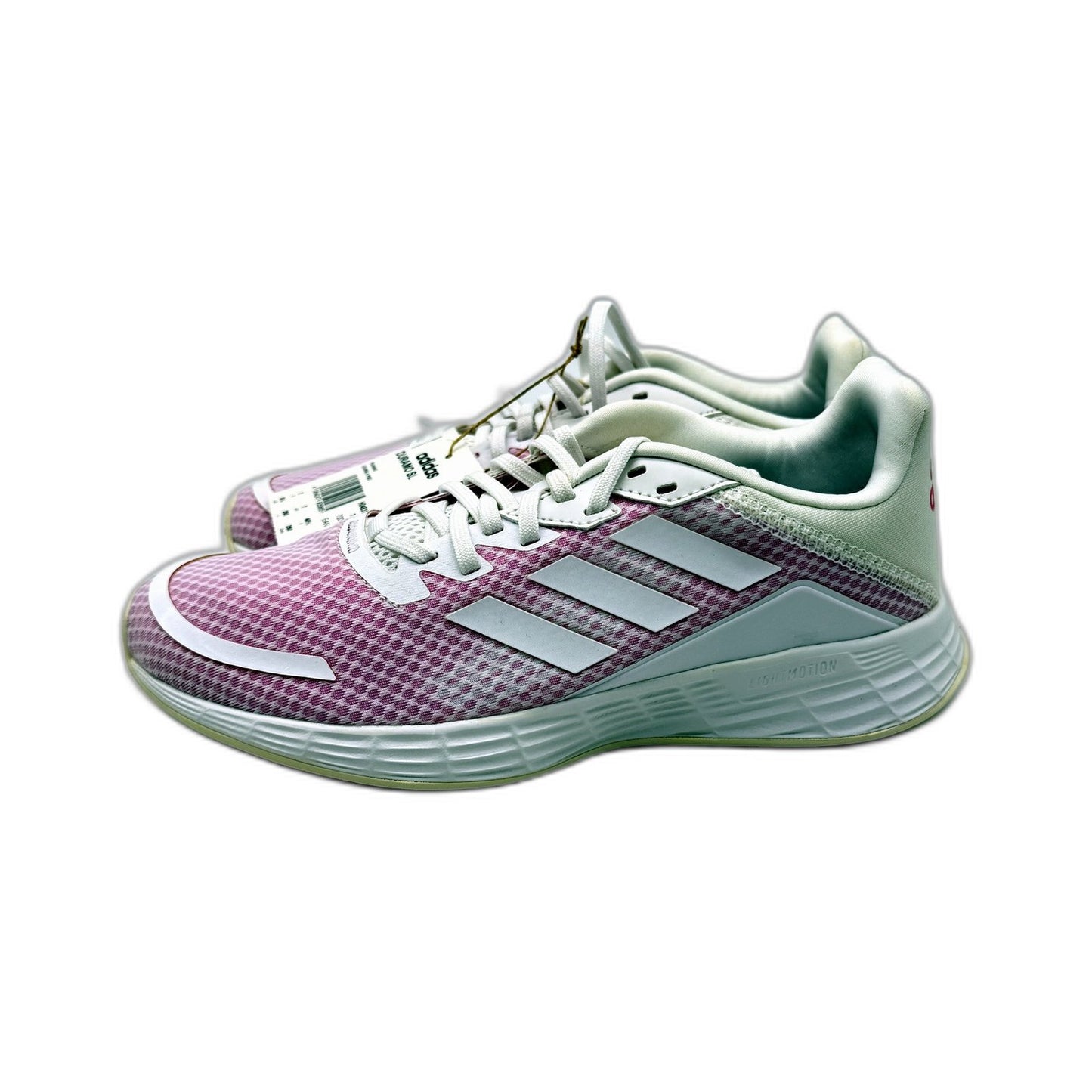 adidas Womens Duramo SL H04631 Running Shoes in Pink & White Size US 8.5 DEMO