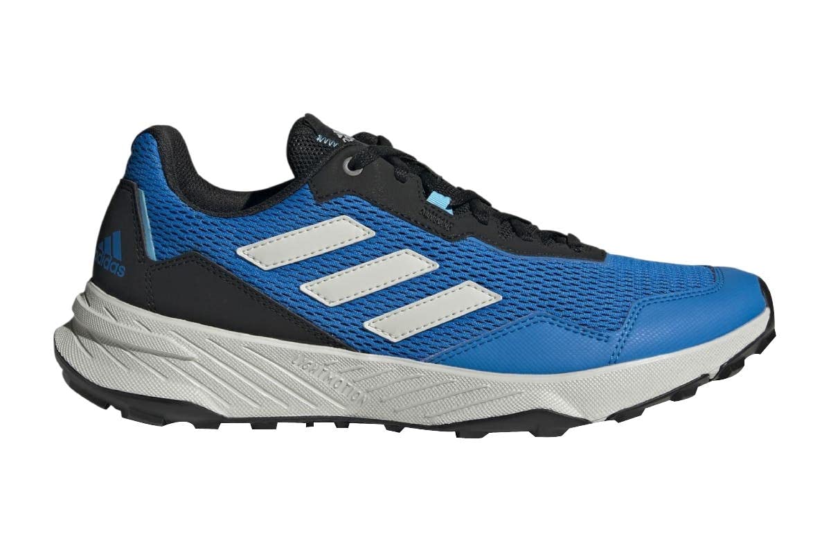 adidas Tracefinder Blue Rush Sneakers Comfortable Athleisure Mens US 8.5 NEW