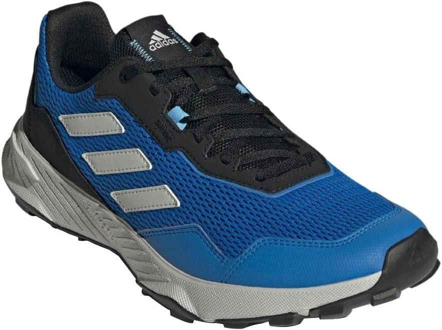 adidas Tracefinder Blue Rush Sneakers Comfortable Athleisure Mens US 8.5 NEW