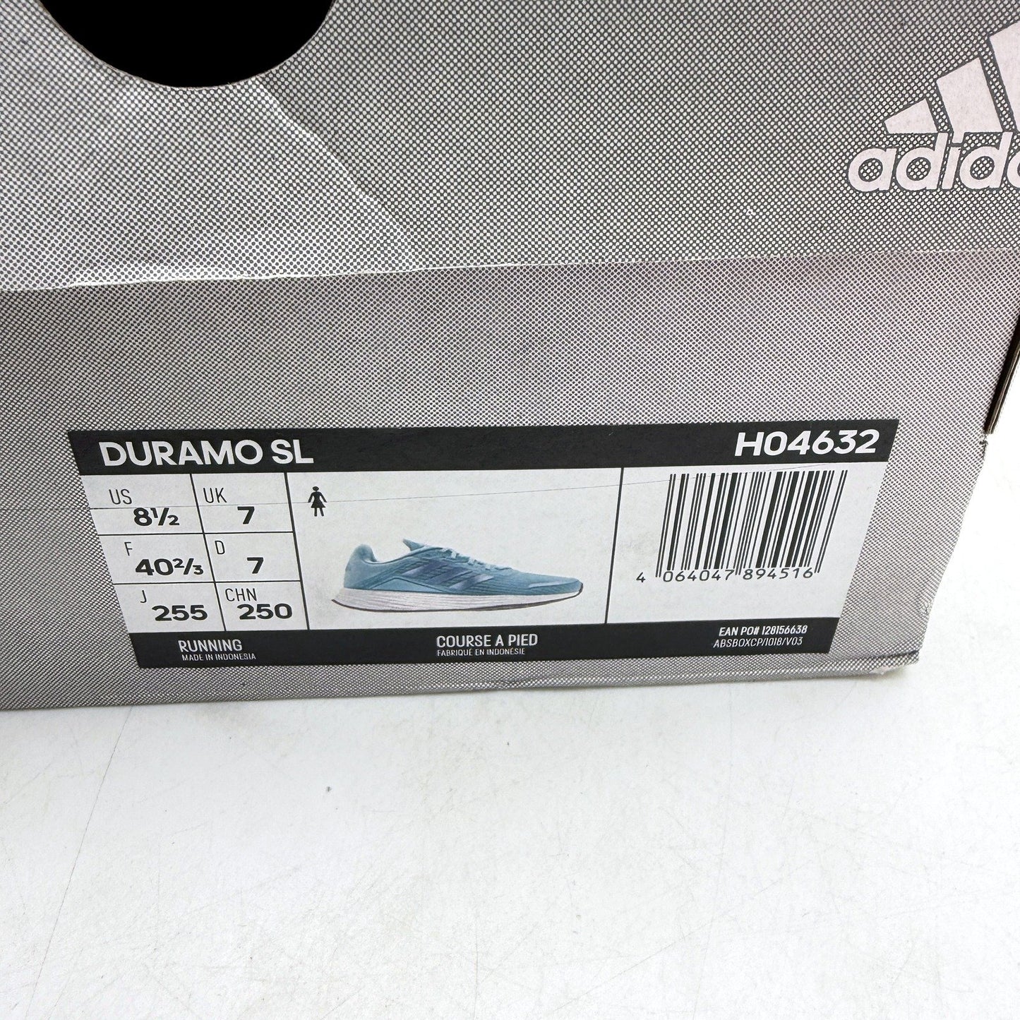 adidas Womens Duramo SL Lightweight Cushioned Running Shoes Aqua Blue US 8.5 NEW