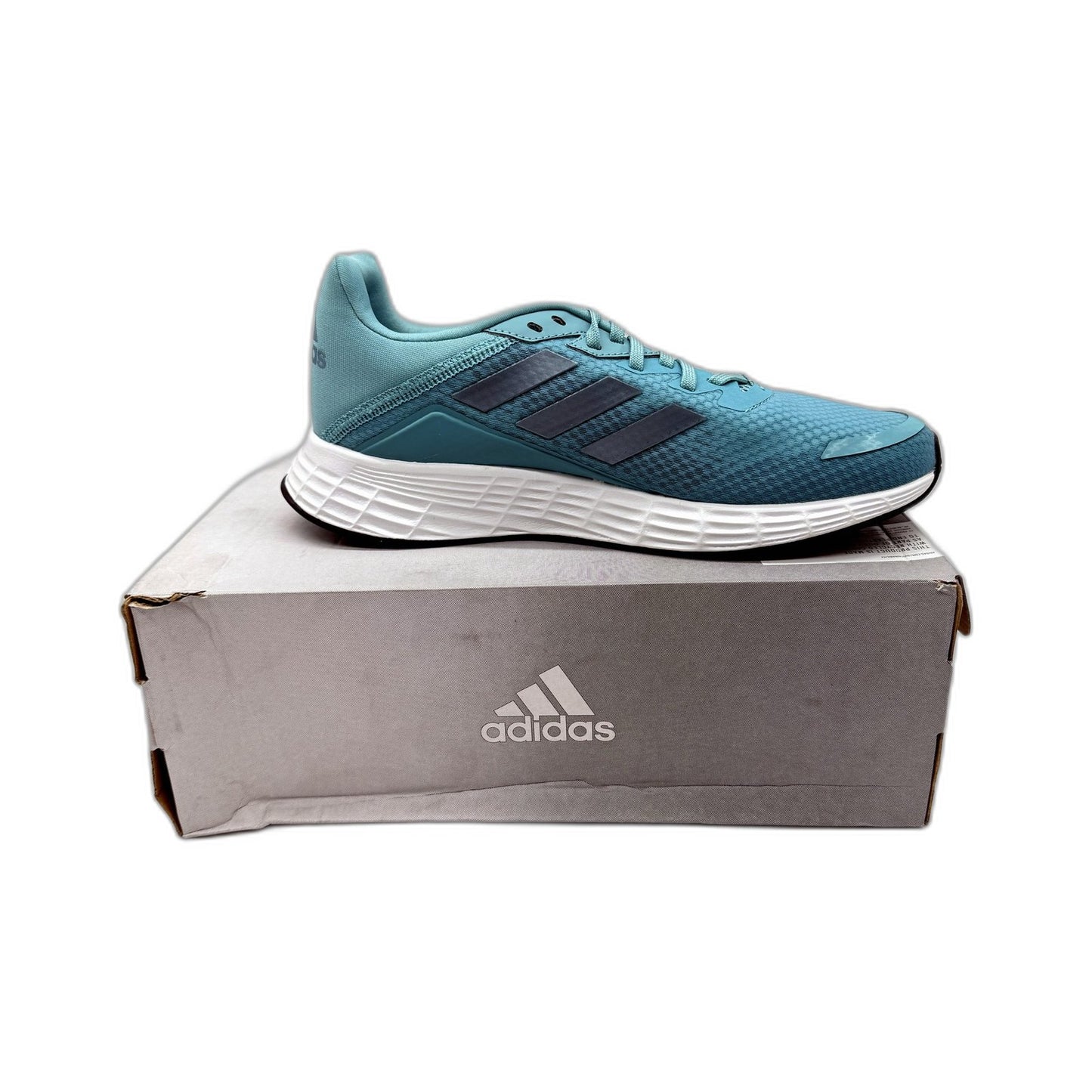 adidas Womens Duramo SL Lightweight Cushioned Running Shoes Aqua Blue US 8.5 NEW