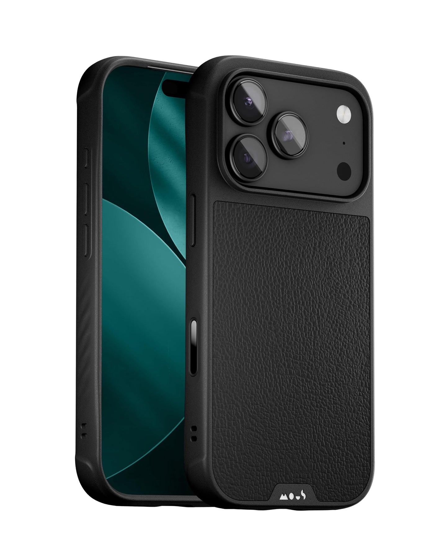 Mous Black Basic Cases Leather Protective Case for iPhone 17 Pro NEW