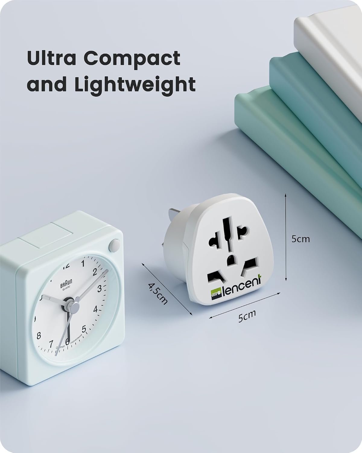 LENCENT World to Australia Plug Adapter EU/UK/USA/JP AU International Power NEW