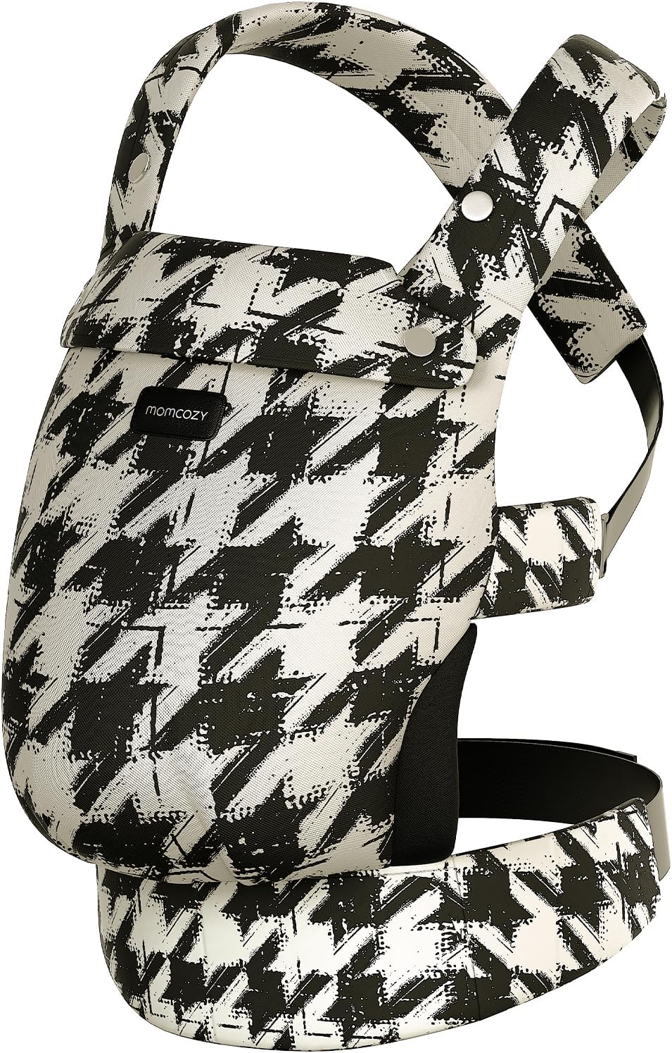 Momcozy Ergonomic Baby Carrier Houndstooth Lightweight Cozy Breathable NEW