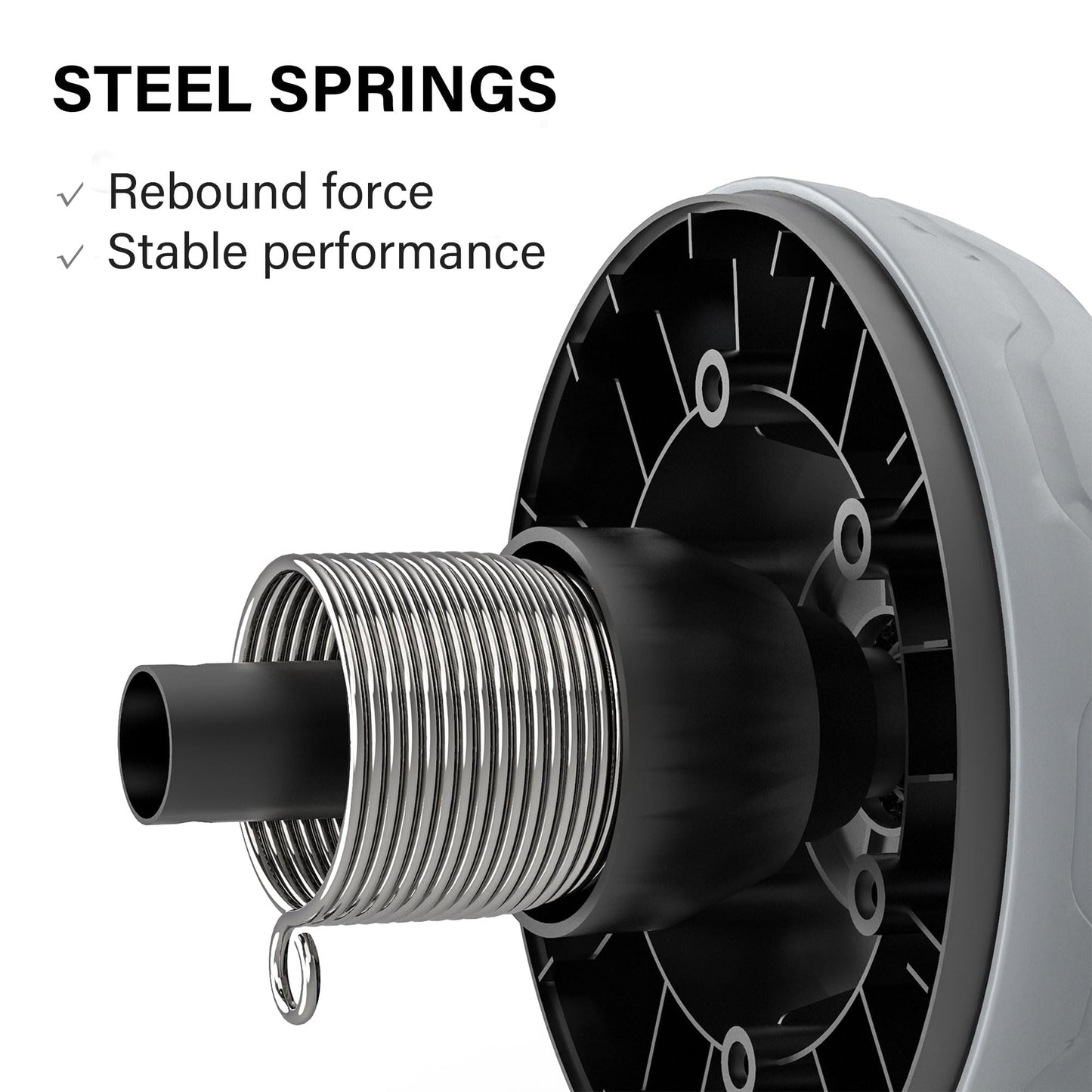 PROIRON Ab Exercise Wheels Roller with Built-In Spring Resistance DEMO