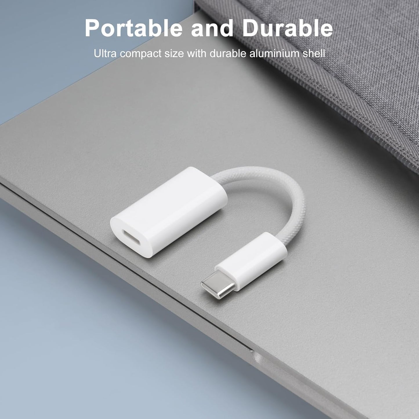 FARLINK 5-in-1 Adapters USB-C to Lightning Adapter Charging Data Transfer NEW