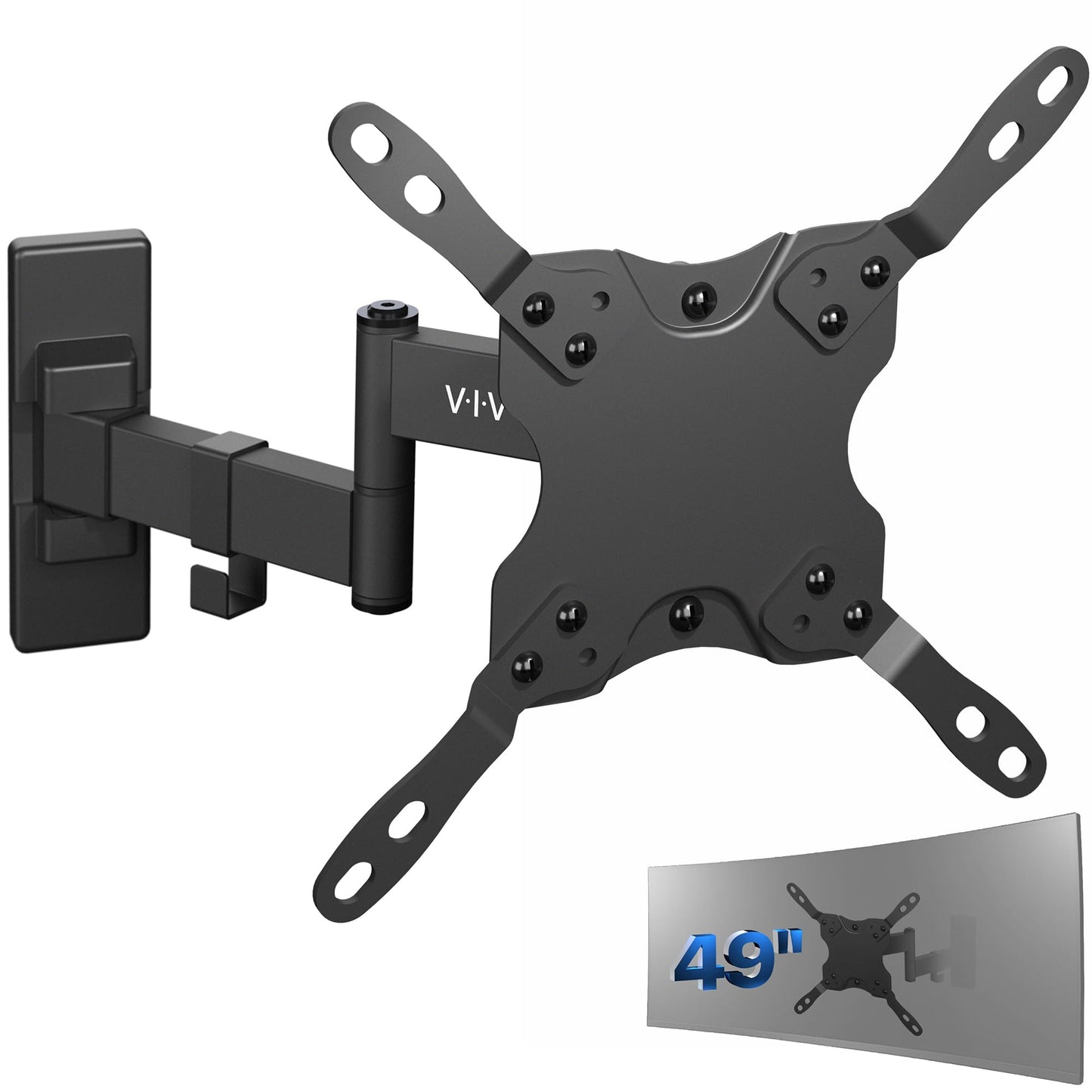 VIVO Full Motion TV Wall Mount Bracket for 13-42 Inch Flat Plasma Screens DEMO