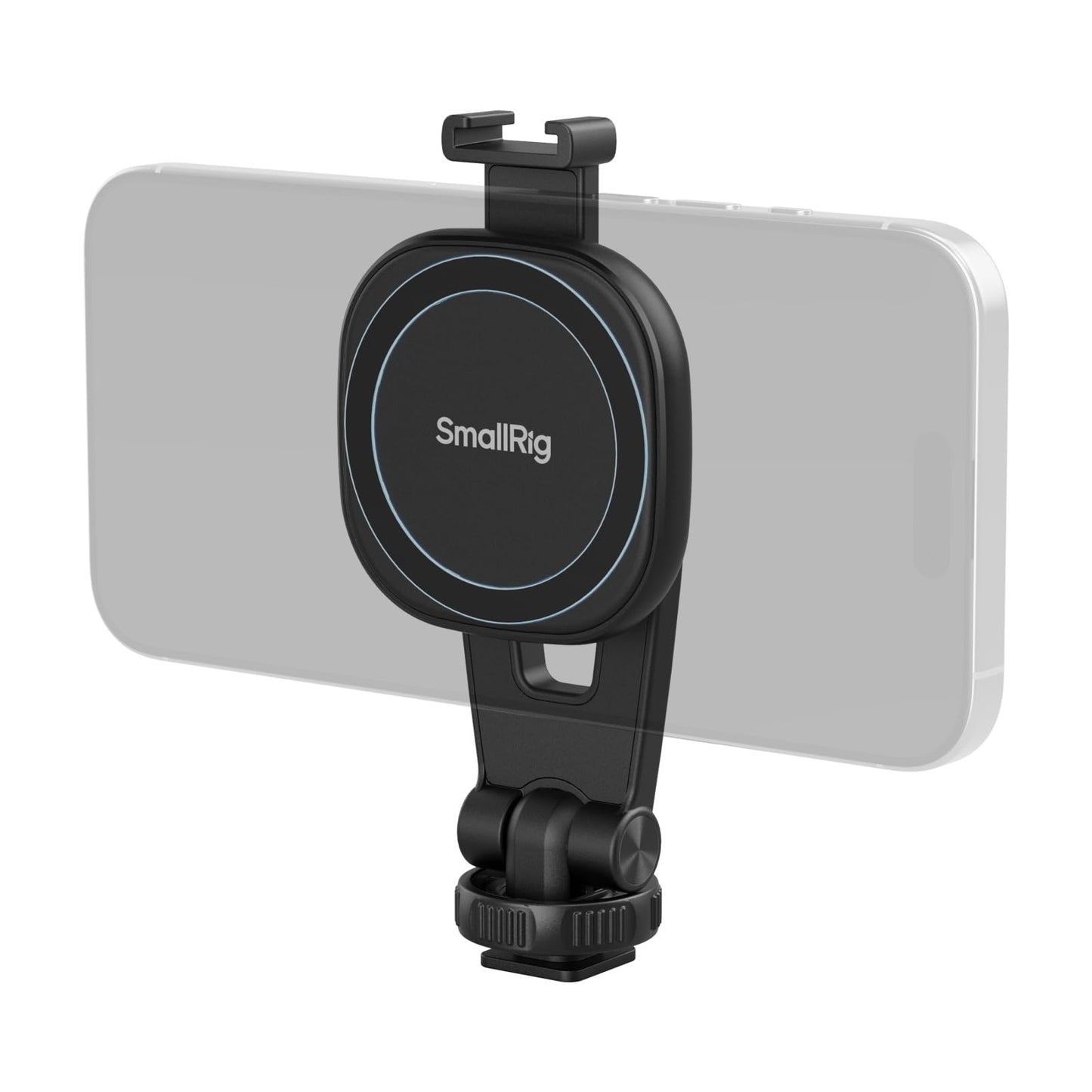 SMALLRIG Magnetic Camera Mounts Attachable Phone Clamp with Cold Shoe Mount NEW