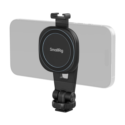 SMALLRIG Magnetic Camera Mounts Attachable Phone Clamp with Cold Shoe Mount NEW