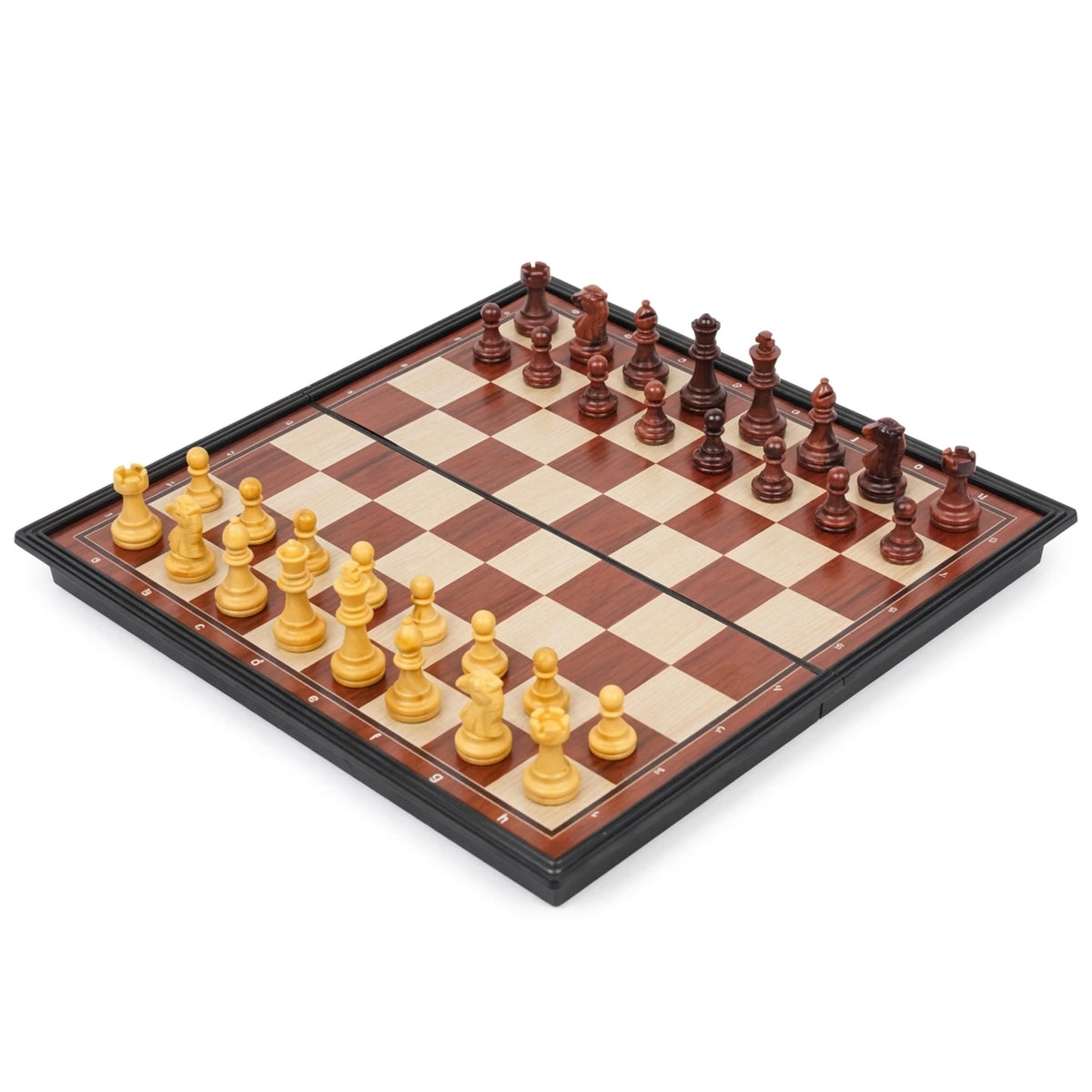 Top One Tech Foldable Magnetic Chess Set 24cm x Chessboard with 32 Pieces NEW