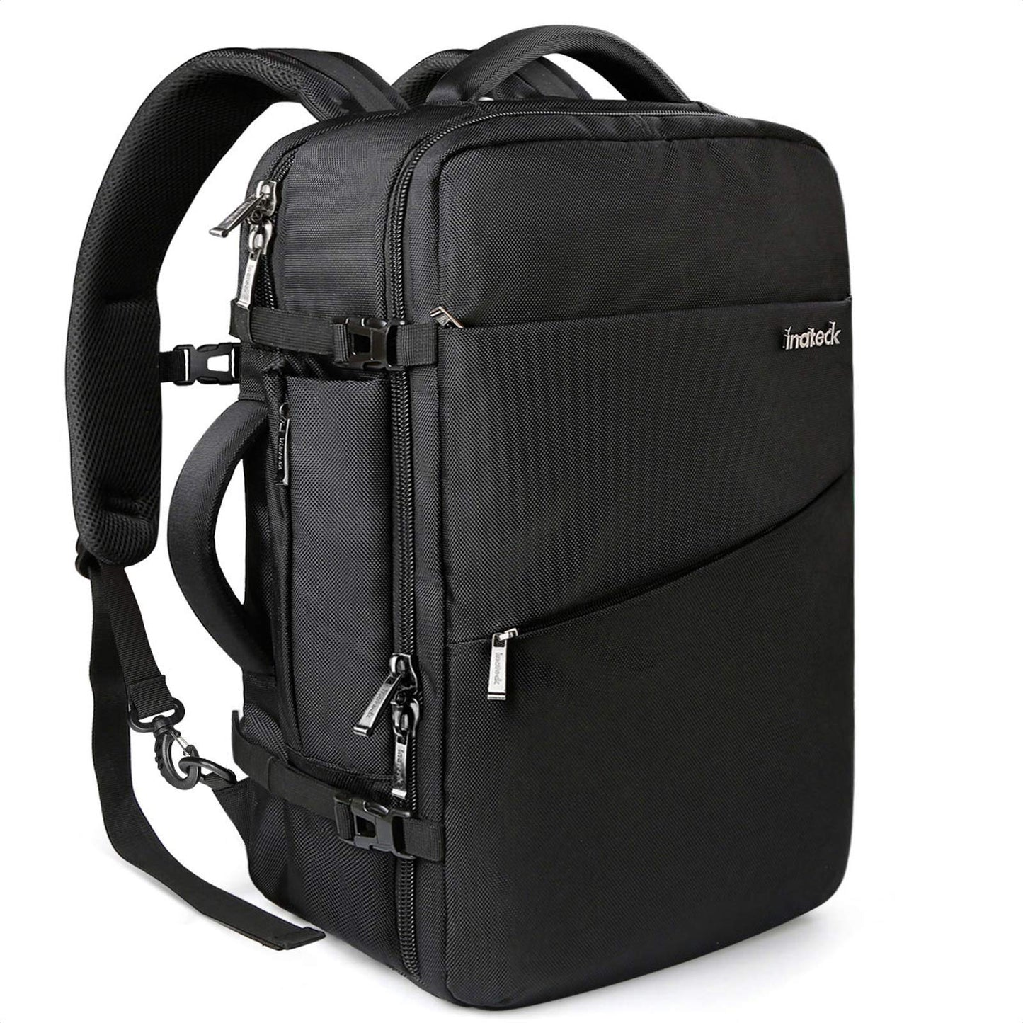 Inateck 35L Backpacks Super Large Black Backpack for 15.6-17 Inch Laptops DEMO