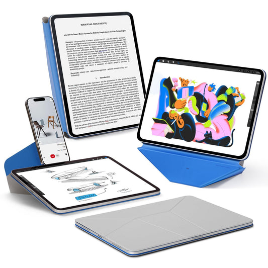 MOFT Slim Cases Folio Case for iPad Pro 11" in Cement x Sapphire Color NEW
