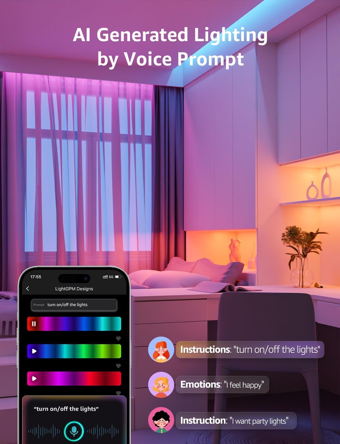 Lepro 20M LED Strips WiFi Smart RGB LED Strip Lights, App & Voice Control, NEW