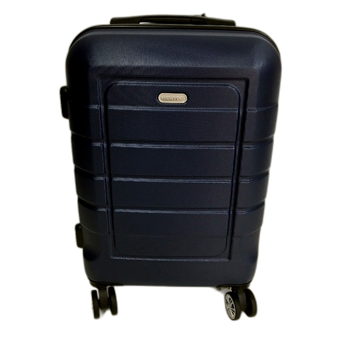 SHOWKOO Hardshell Luggage 20 Inch Polycarbonate Suitcase Carry On Navy Blue NEW