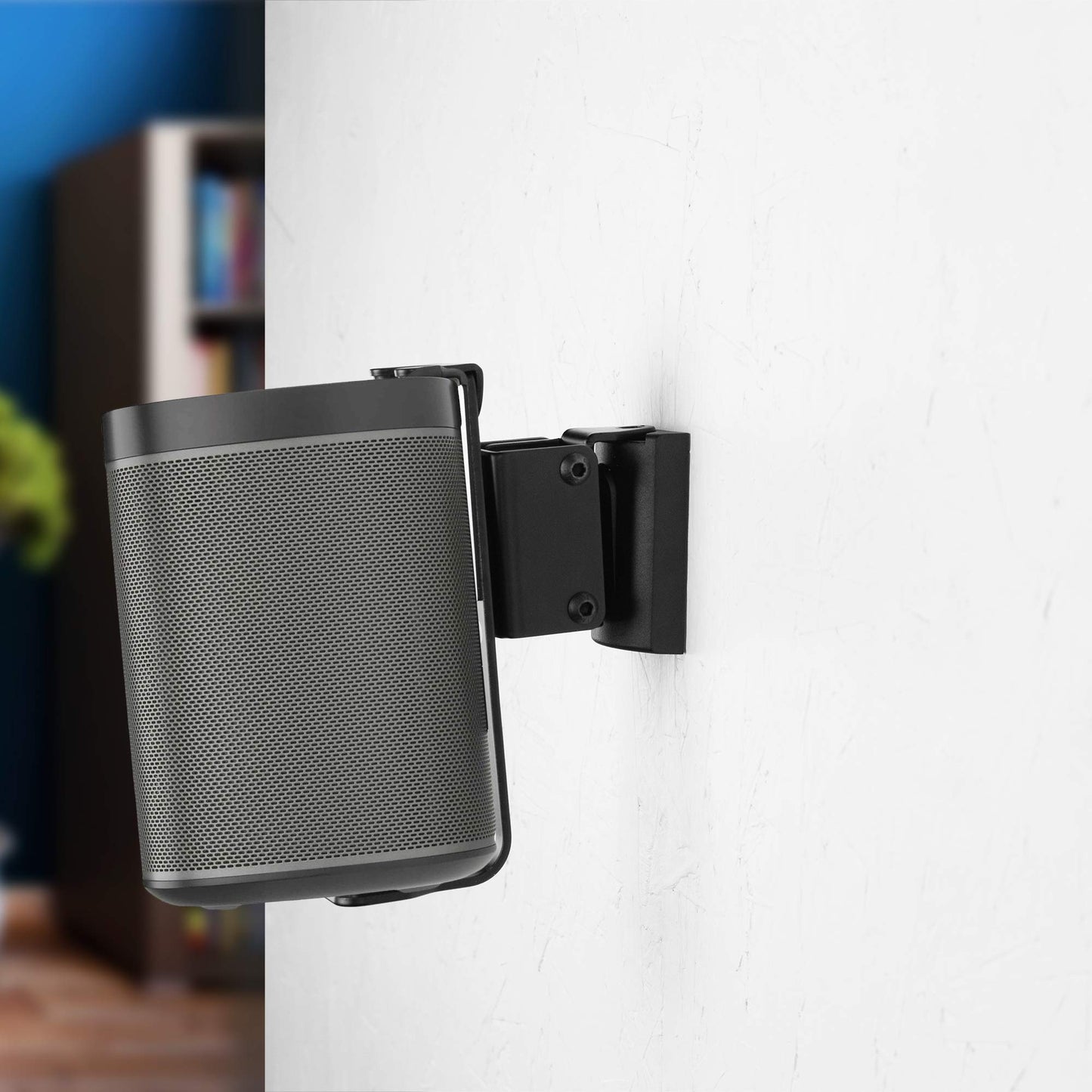 VIVO Black Mounts Dual Wall Mount Brackets for Sonos One SL and Play:1 DEMO