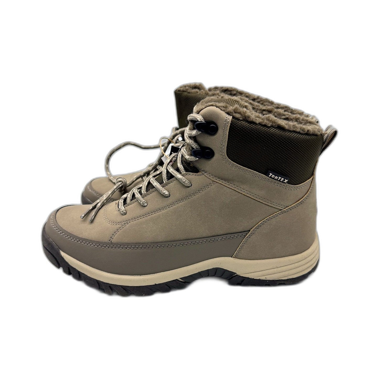 Thermoboots Brown Tan - Insulated Hiking & Work Boots, Tan Mens Size 8 NEW
