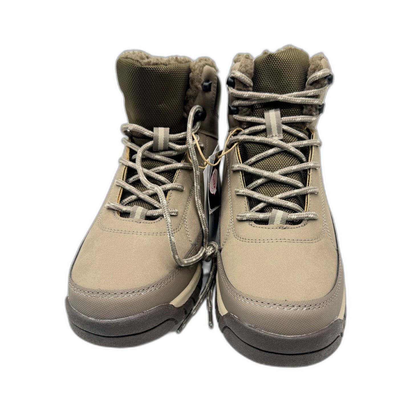 Thermoboots Brown Tan - Insulated Hiking & Work Boots, Tan Mens Size 8 NEW