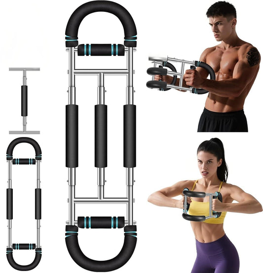 Aeokyzds Adjustable Wrist & Forearm Strengthener 9-Level Black DEMO