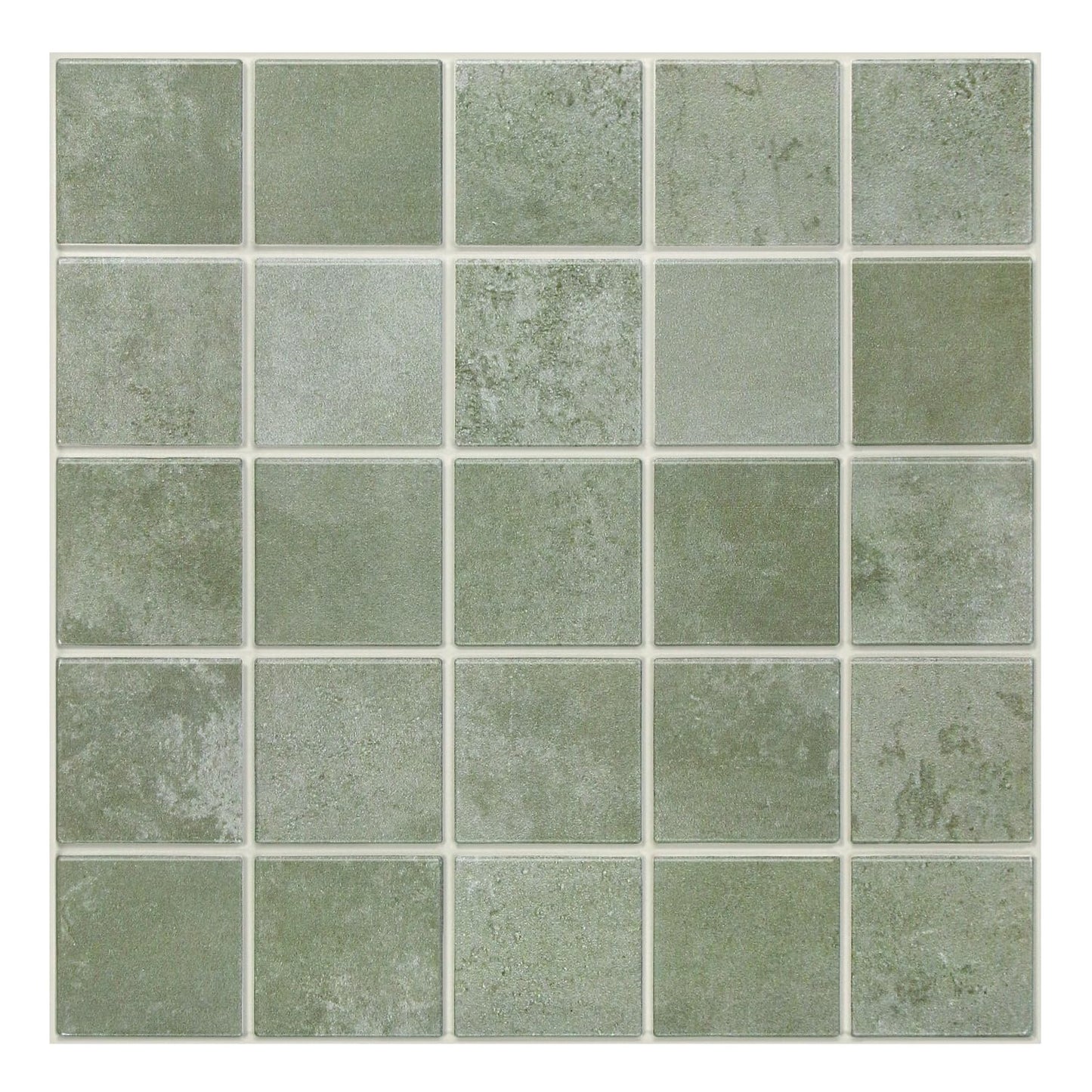 Commomy Gradient Green Square Wall Stickers & Murals, 30x30cm, Decor NEW