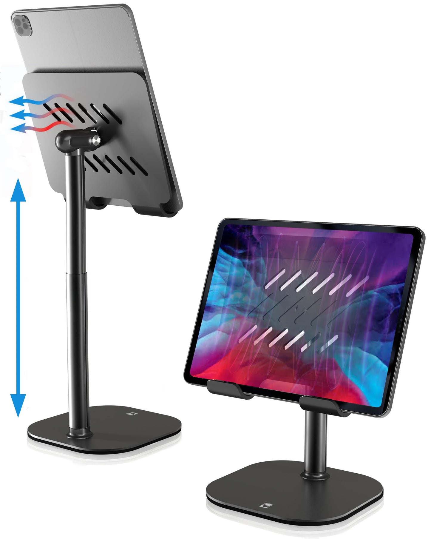 Cooper Premium Stands Adjustable Tablet Stand & iPad Holder in Night Black NEW