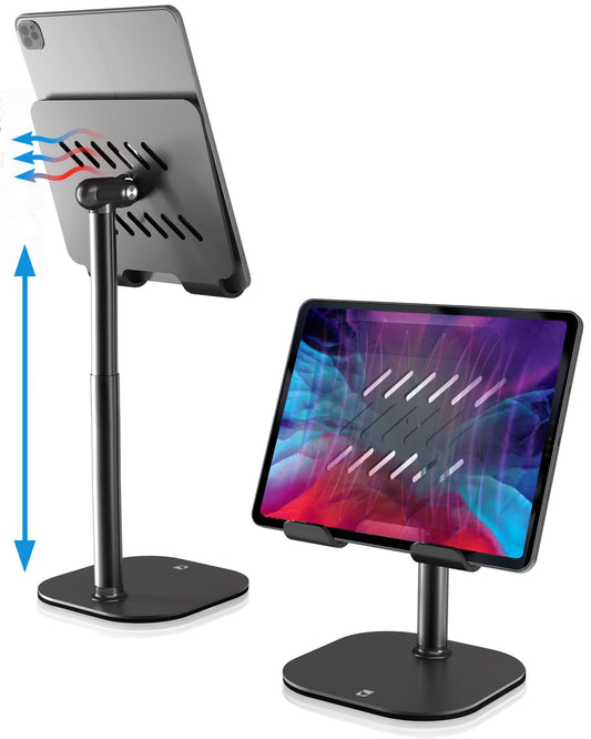 Cooper Premium Stands Adjustable Tablet Stand & iPad Holder in Night Black NEW