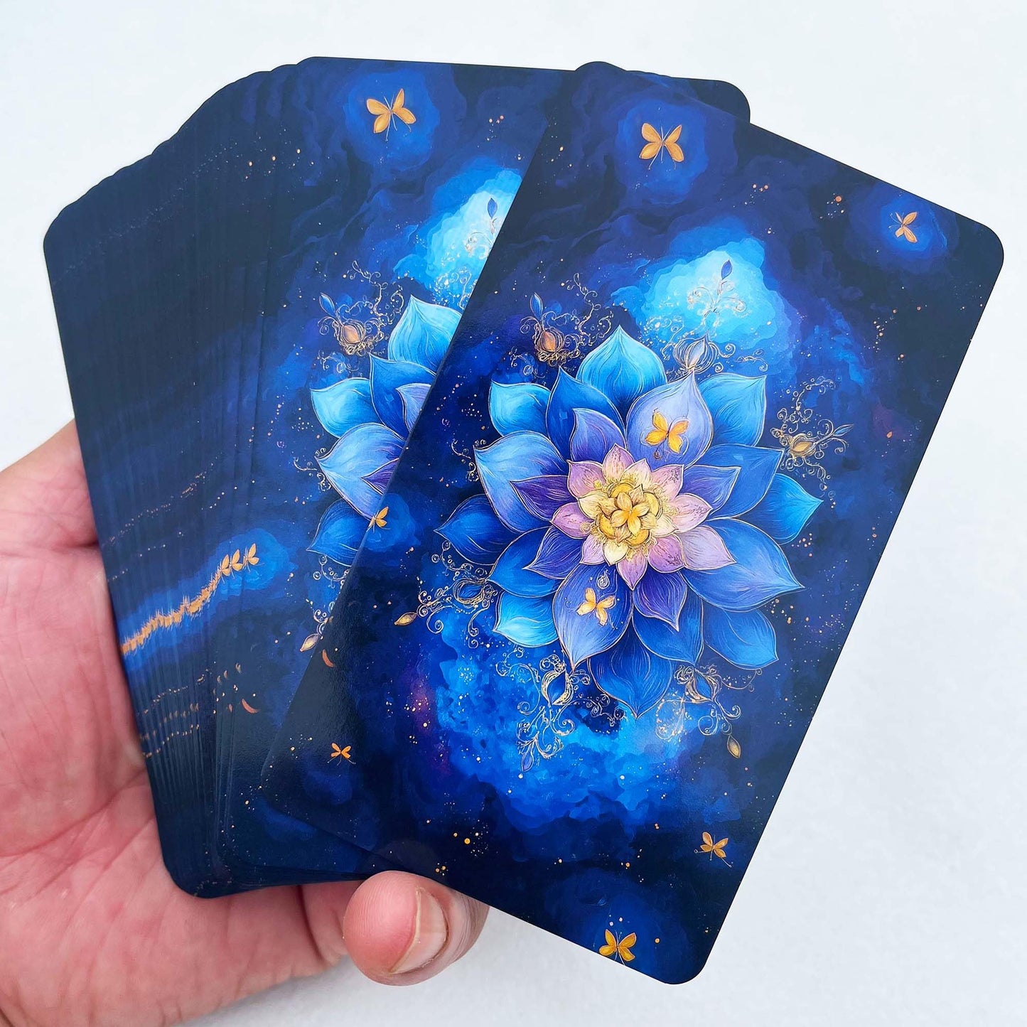 DPEHAKMK Celestial Tarot Card Deck with Guidebook Multi Color 2.74" x 4.72 DEMO