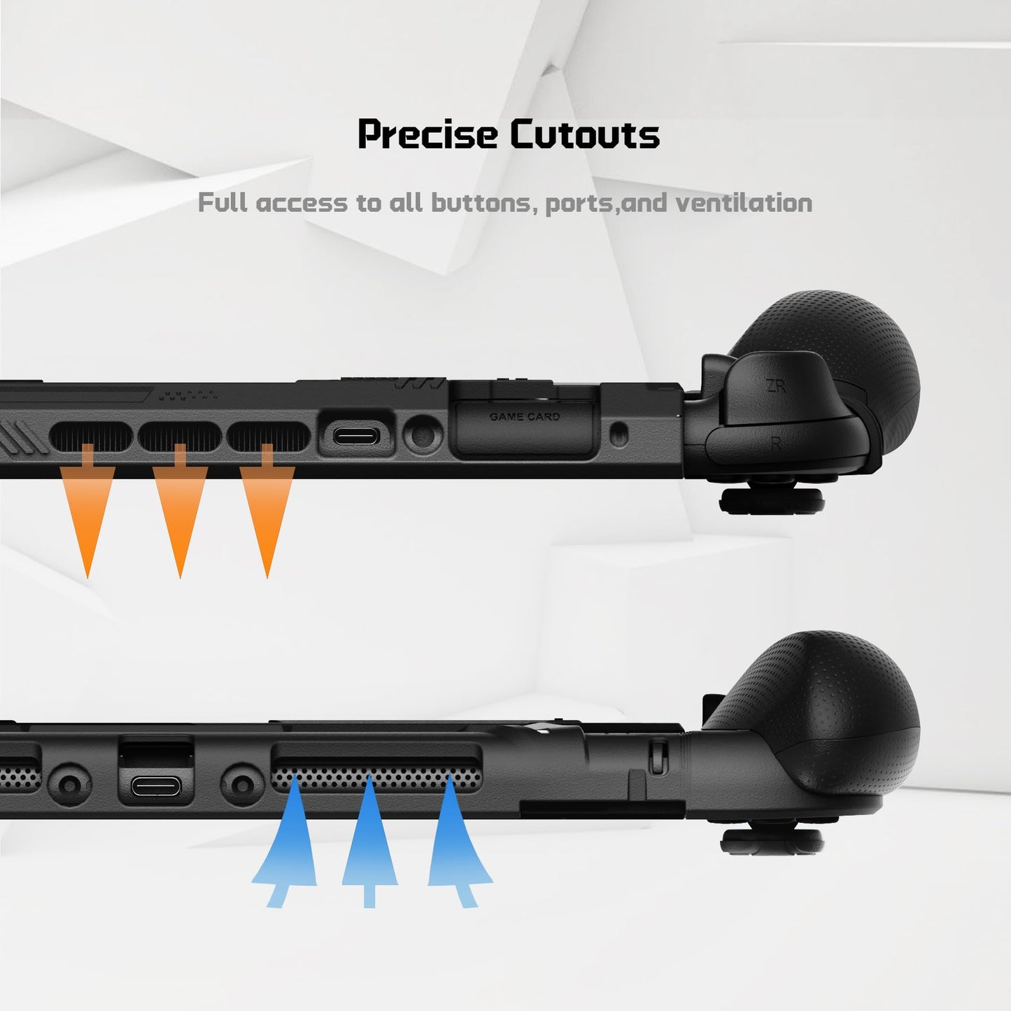 PlayVital Dockable Case Interchangeable FPS/Omni Ergon for Nintendo Switch2 DEMO
