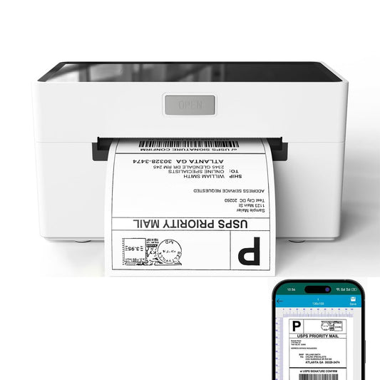 XMIHOME Portable Bluetooth Thermal Label Printer for Shipping and Mailing DEMO