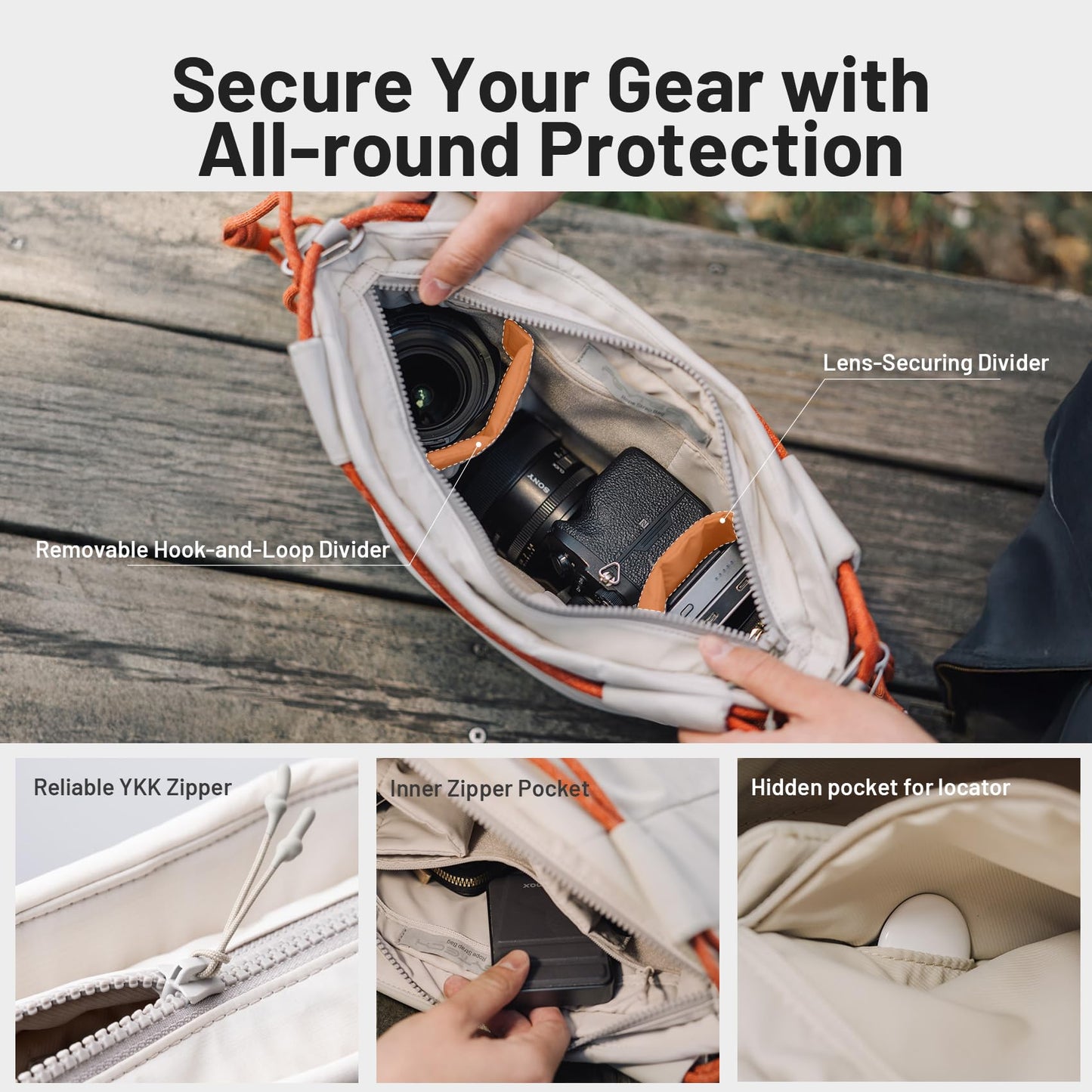 PGYTECH Multifunctional Nylon Camera Shoulder Bag, Accessories Case DEMO